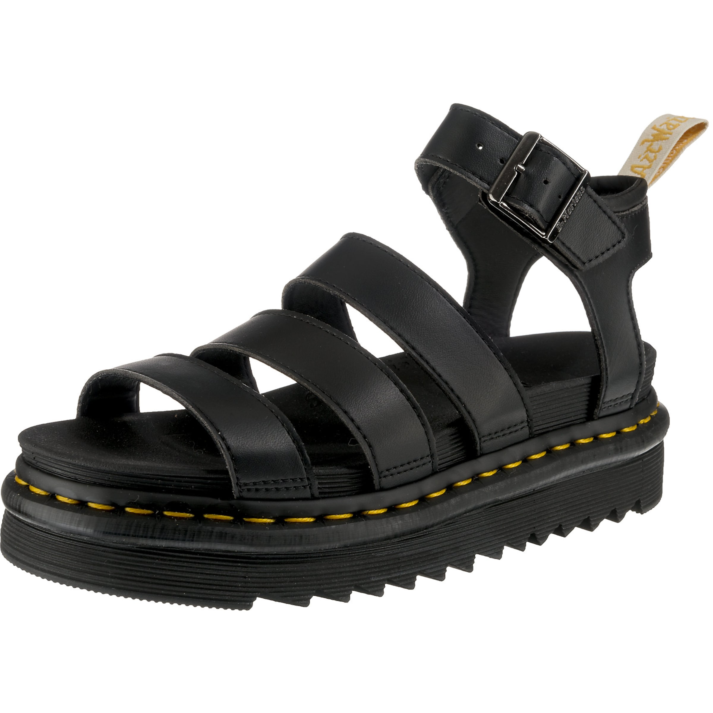 Dr. Martens - Sandália 'V Blaire' em preto: frente