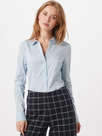 Body a camicia di VERO MODA in blu: frontale