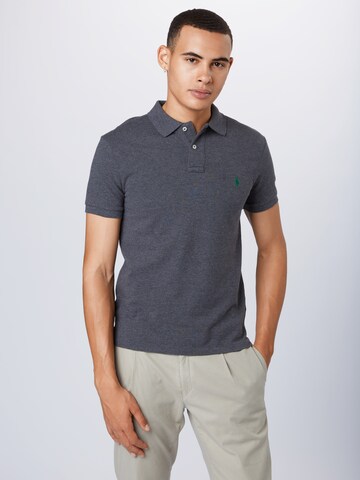 T-Shirt Polo Ralph Lauren en gris : devant