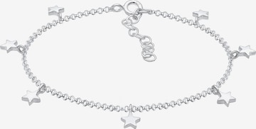 ELLI Foot jewelry 'Astro' in Silver: front