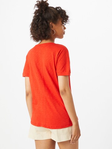T-shirt comma casual identity en orange