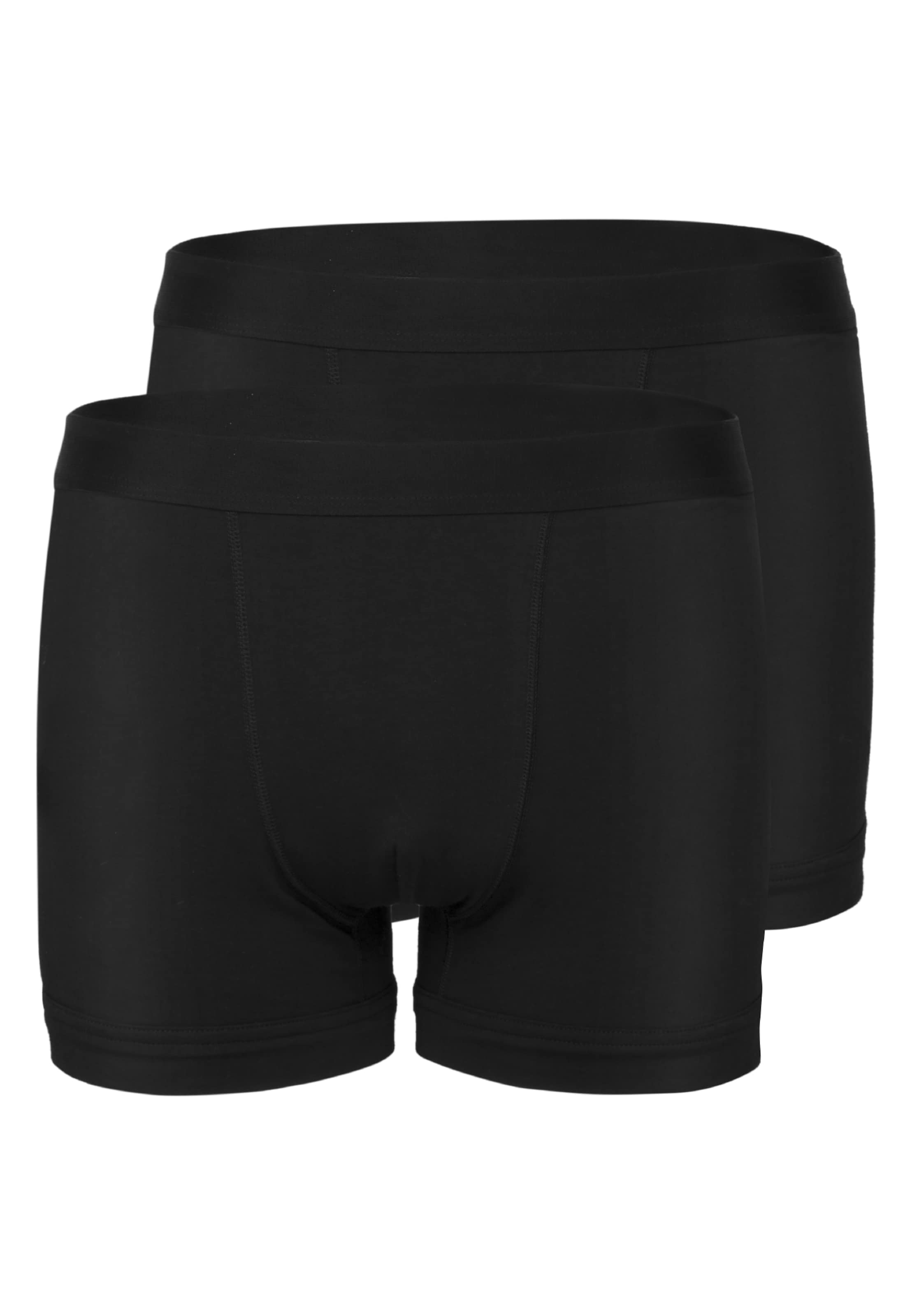 Boxers SEIDENSTICKER en noir : devant