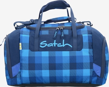 Satch Weekender in Blue: front