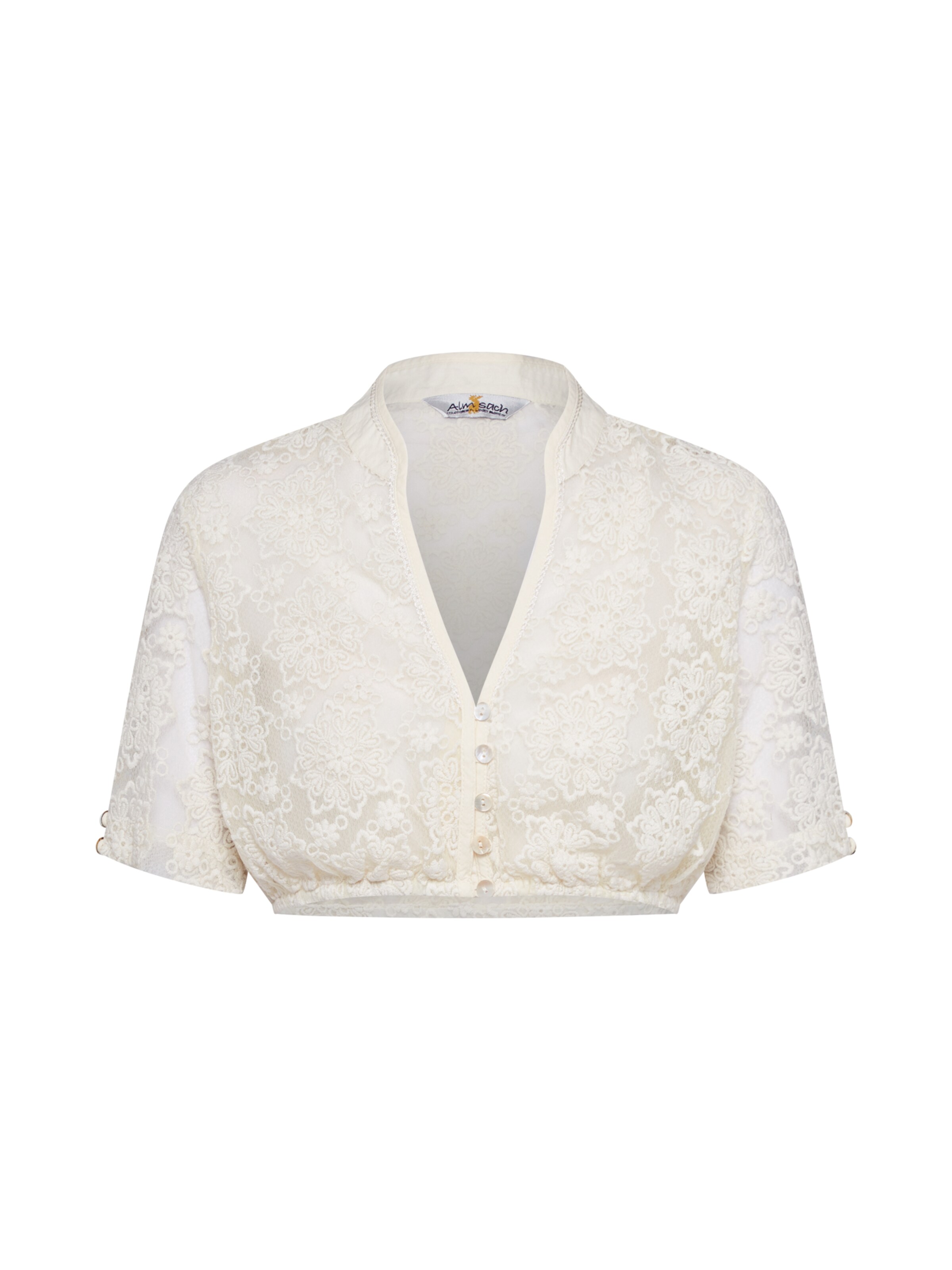ALMSACH - Dirndlbluse in beige