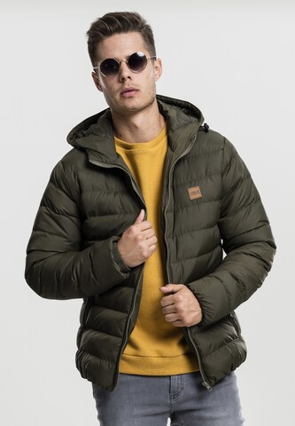 Urban Classics Vinterjacka 'BASIC BUBBLE' i grön