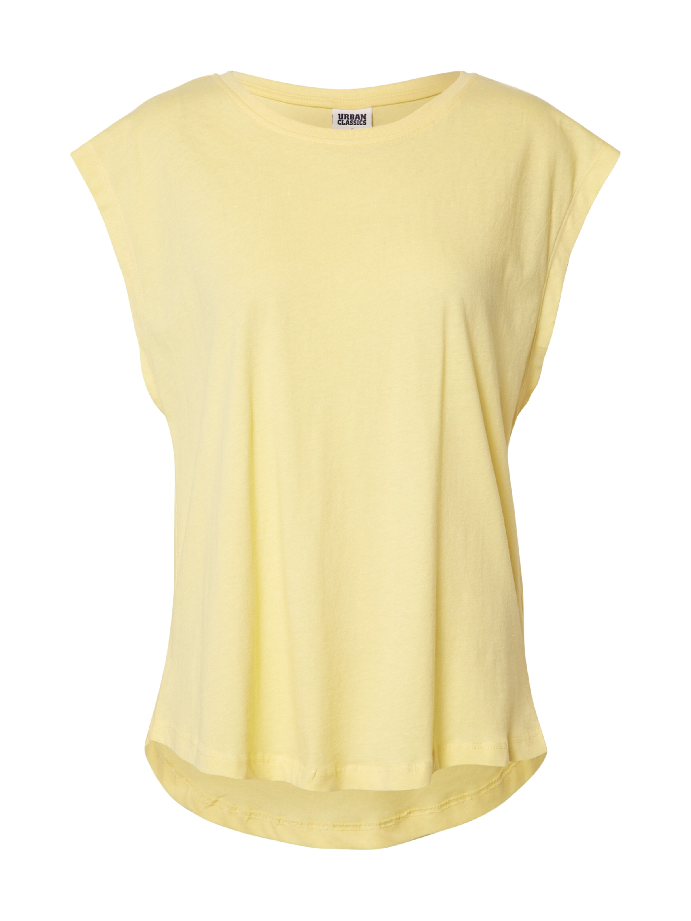 Urban Classics Shirt in Geel: voorkant