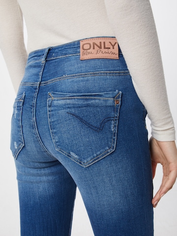 ONLY Skinny Jeans 'ONLFPAOLA' in Blau