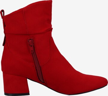 Bottines s.Oliver en rouge