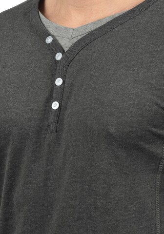 !Solid Layershirt 'Doriano' in Grau
