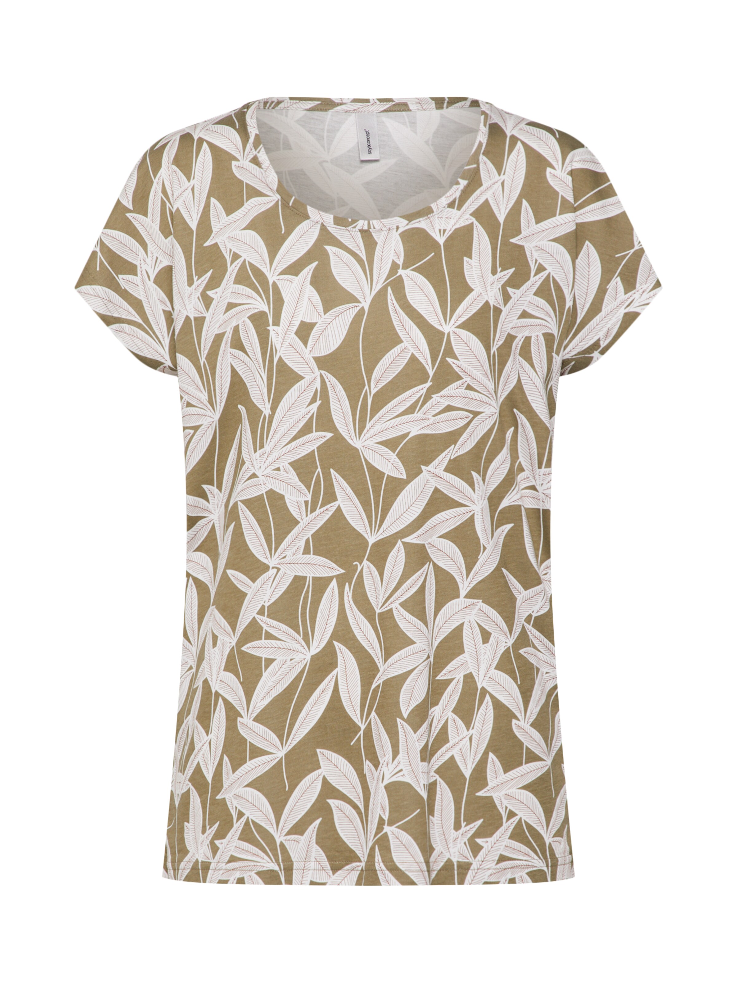 Soyaconcept - Shirt 'SC-FELICITY AO' in de kleur Olijfgroen
