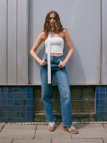 Jeans White Top