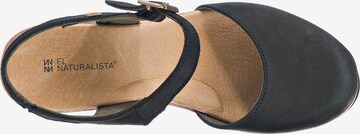 EL NATURALISTA Strap Sandals in Black