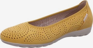 MEPHISTO Ballet Flats in Yellow: front