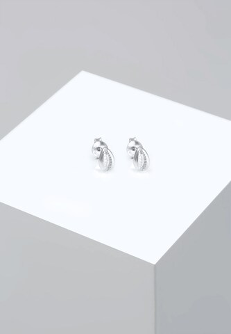 Boucles d'oreilles 'Muschel' ELLI en argent