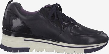 TAMARIS Sneakers laag in Blauw: zijkant