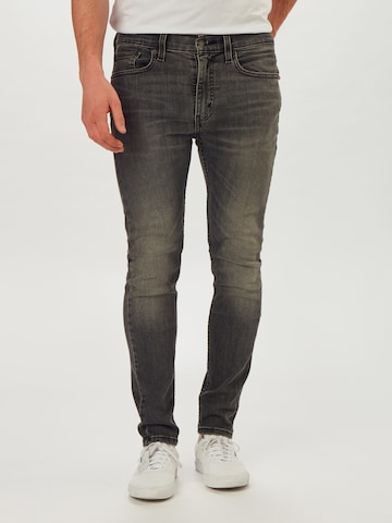 LEVI'S ® Skinny Jeans '519™ Extreme Skinny Hi Ball' in Grijs: voorkant