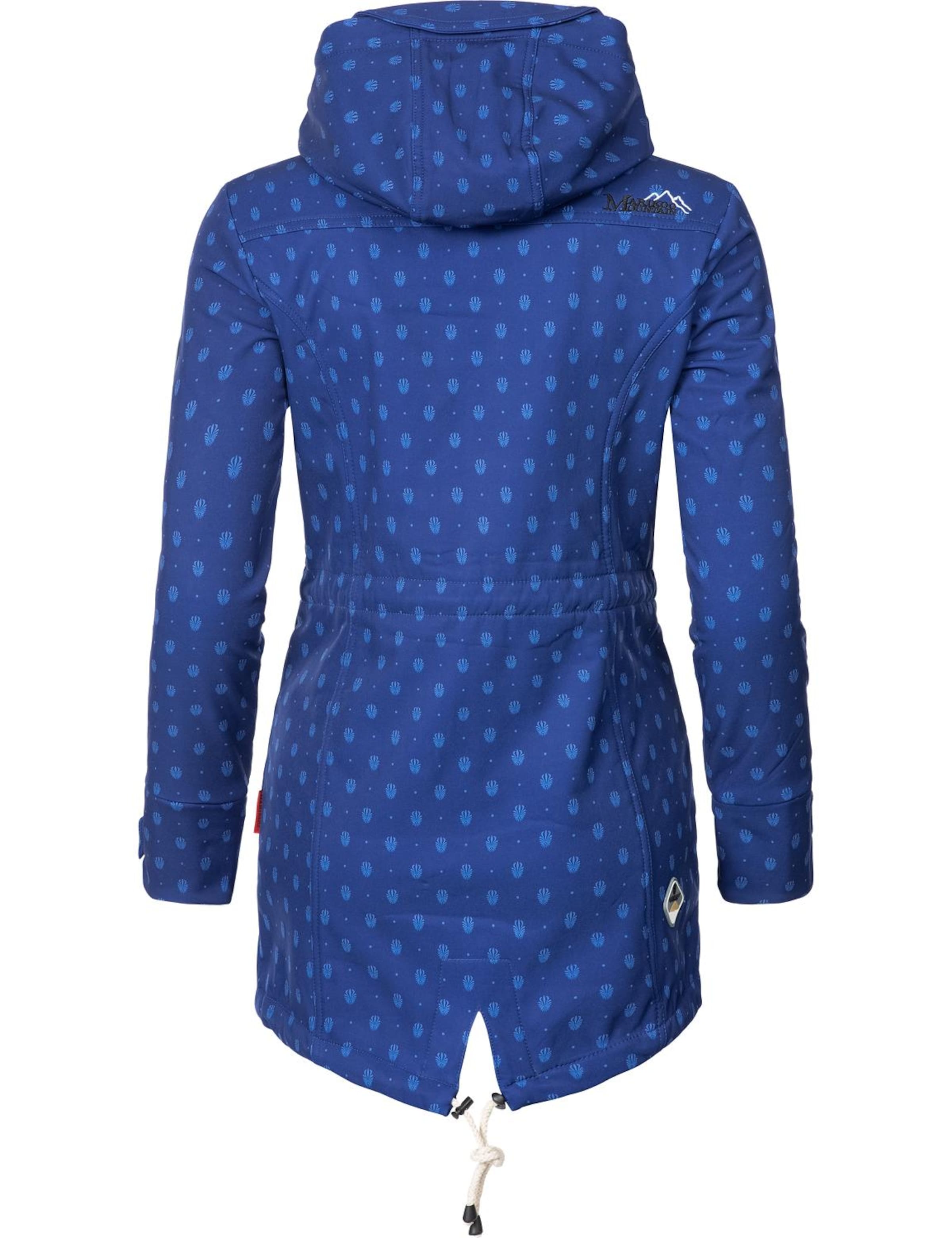 MARIKOO Raincoat 'Zimtzicke' in Blue