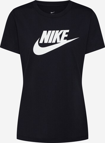 Nike Sportswear T-Shirt 'Futura' in Schwarz: predná strana