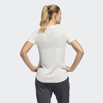 T-shirt fonctionnel 'Own The Run' ADIDAS SPORTSWEAR en blanc