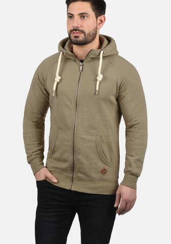 !Solid - Sudadera con cremallera 'Vitu' en beige: frente