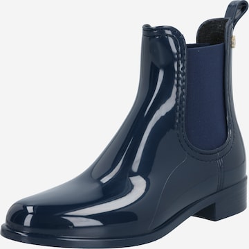LEMON JELLY Rubber boot 'Comfy' in Blue: front