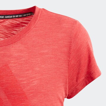 ADIDAS PERFORMANCE Functioneel shirt in Rood