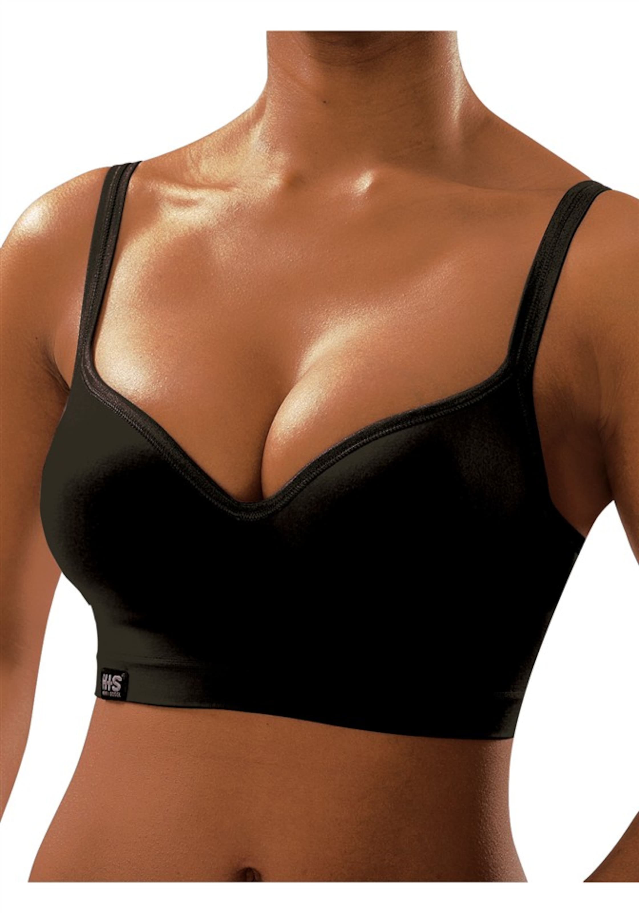 Push-up Sutien de la H.I.S pe negru