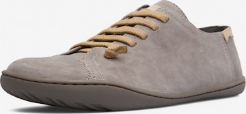 CAMPER Lace-Up Shoes 'Peu' in Grey: front