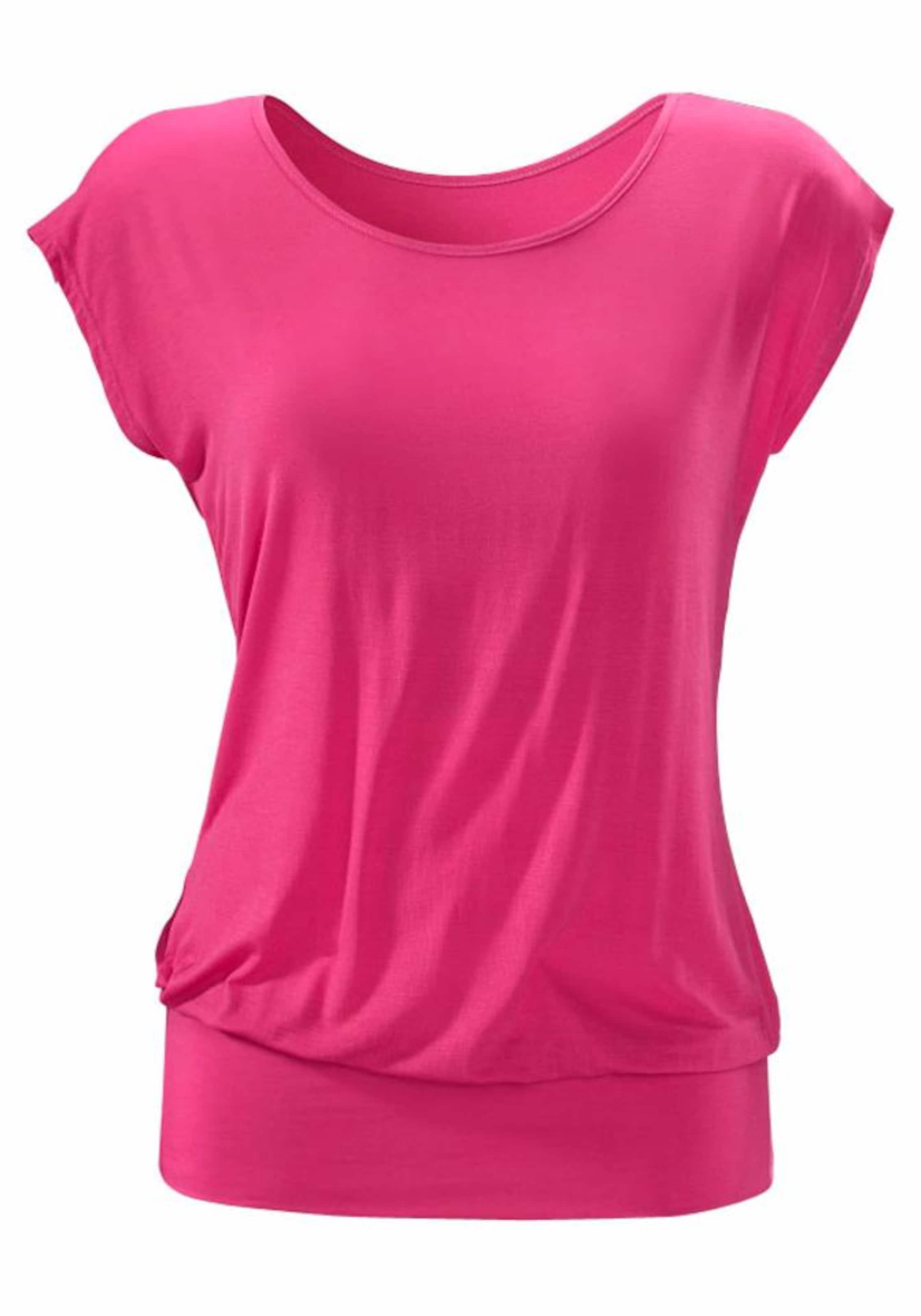 LASCANA Shirt in Pink: front