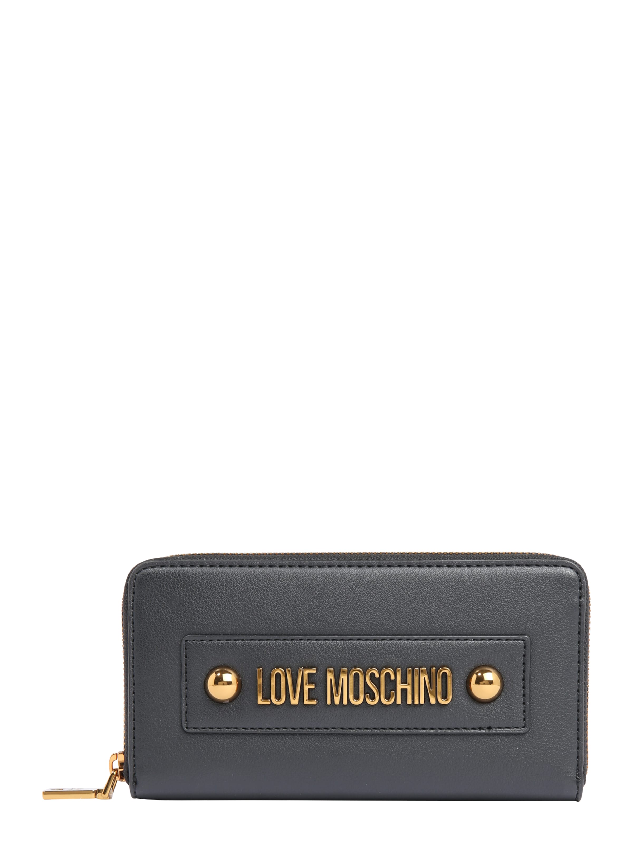 Love Moschino Wallet in Black: front