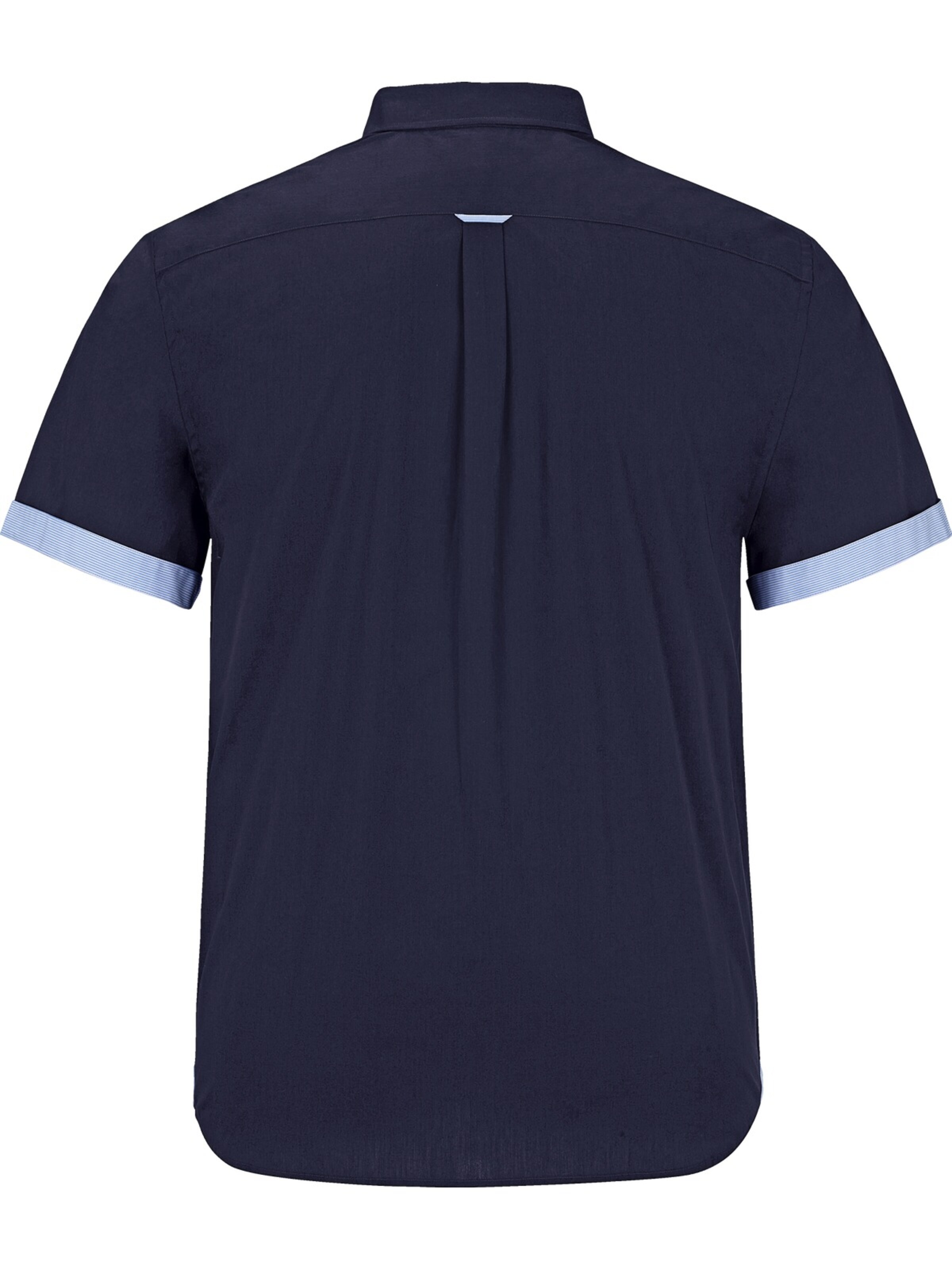 Jan Vanderstorm Comfort Fit Hemd ' Fynnjard ' in Blau