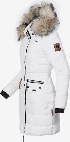 NAVAHOO Зимно палто 'Paula' в бяло