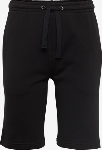 Pantalon Urban Classics en noir : devant