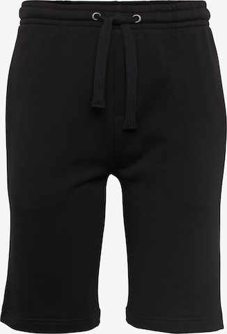 Urban Classics Trousers in Black: front