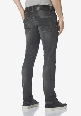 BRUNO BANANI Slimfit Jeans »Jimmy« in Grau