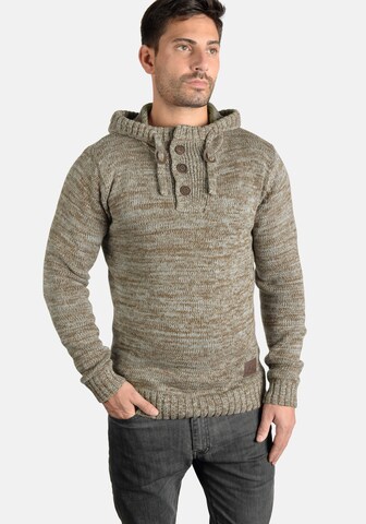 !Solid Sweater 'Philon' in Beige: front