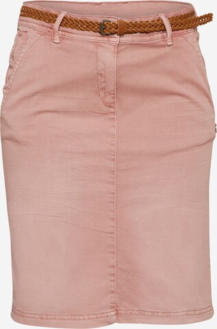 TOM TAILOR Spódnica w kolorze różowy: przód