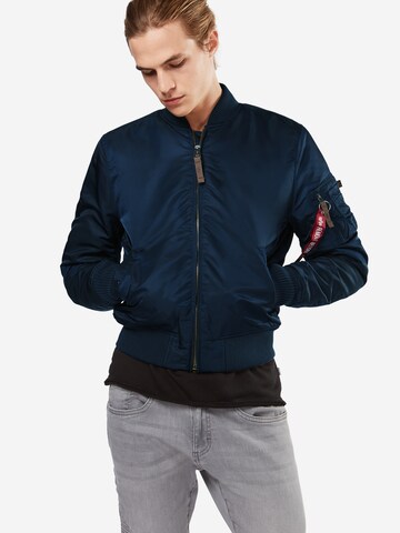 Giacca di mezza stagione di ALPHA INDUSTRIES in blu