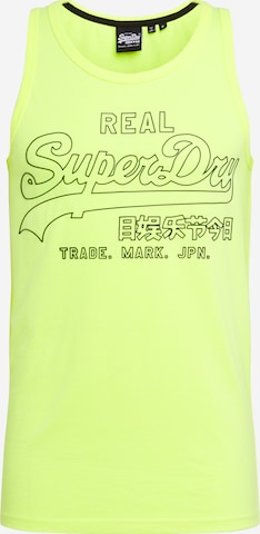 Superdry Regular Fit Shirt in Gelb: predná strana