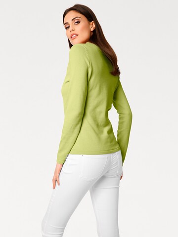 Pull-over heine en vert