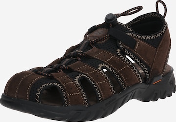 Dockers by Gerli Hiking Sandals in Brown: front