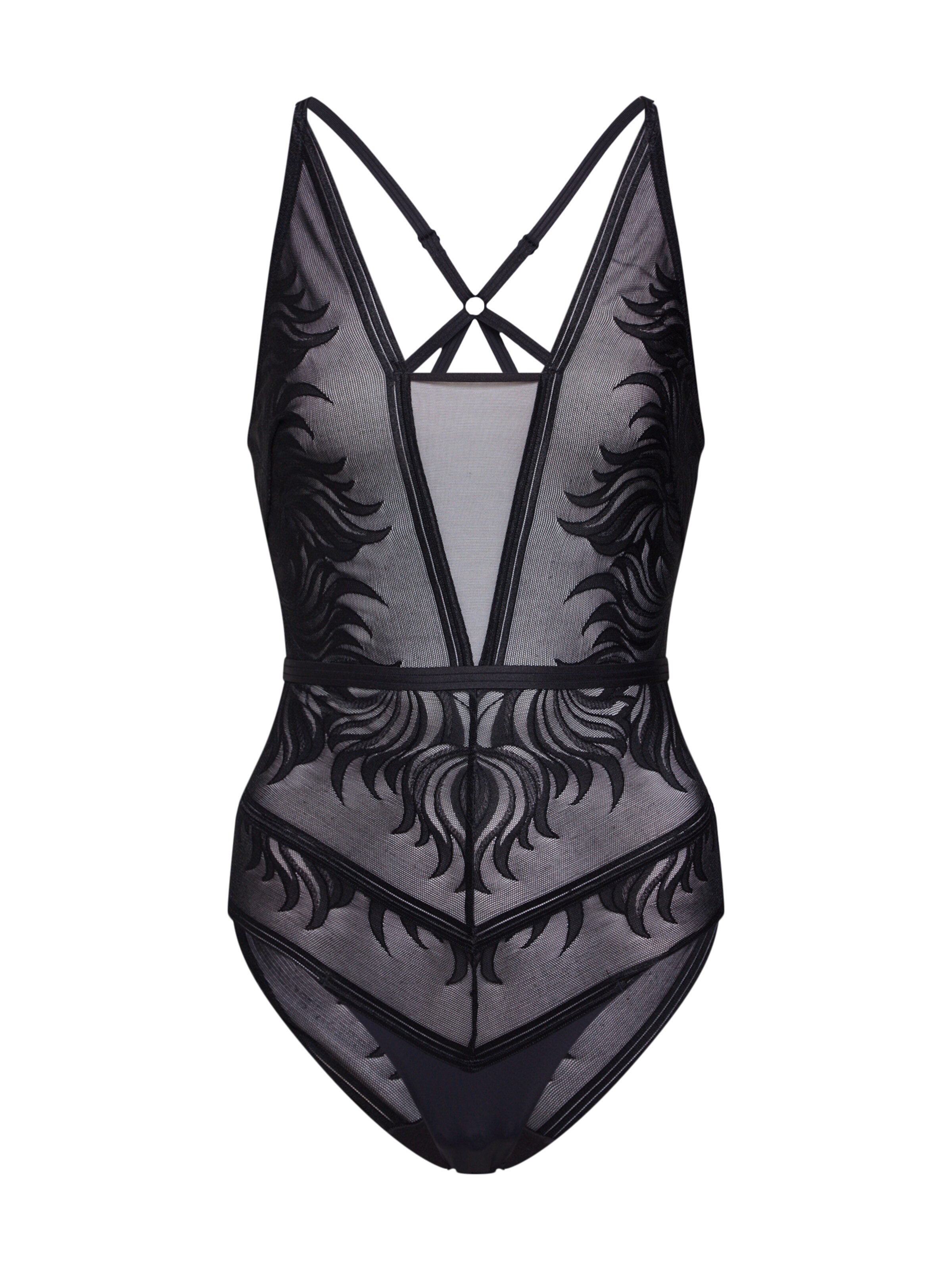 TRIUMPH - Body 'Palm Spotlight' in de kleur Zwart