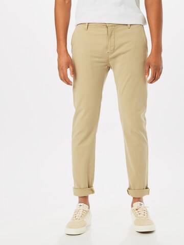 LEVI'S ® - Slimfit Calças chino 'XX Chino Slim II' em bege: frente