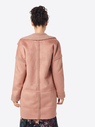 Manteau mi-saison ONLY en rose : derrière