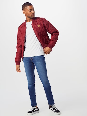 JACK & JONES Slimfit Džíny 'Glenn' – modrá