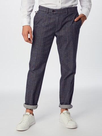 Slimfit Pantaloni eleganți 'FEY' de la BRAX pe gri: față