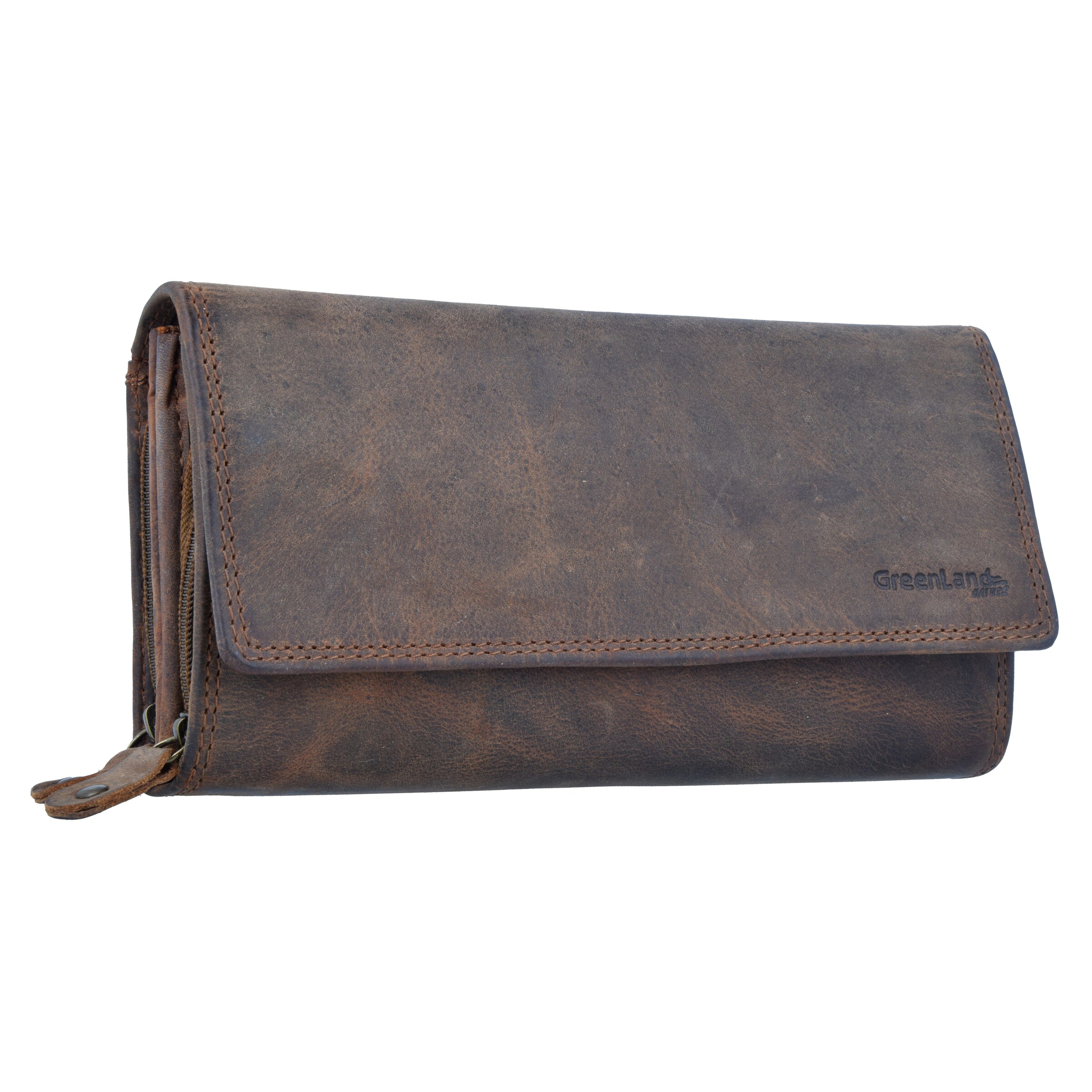 Greenland Nature Wallet 'Montenegro' in Brown