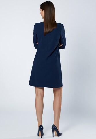 EVITA Jurk in Blauw
