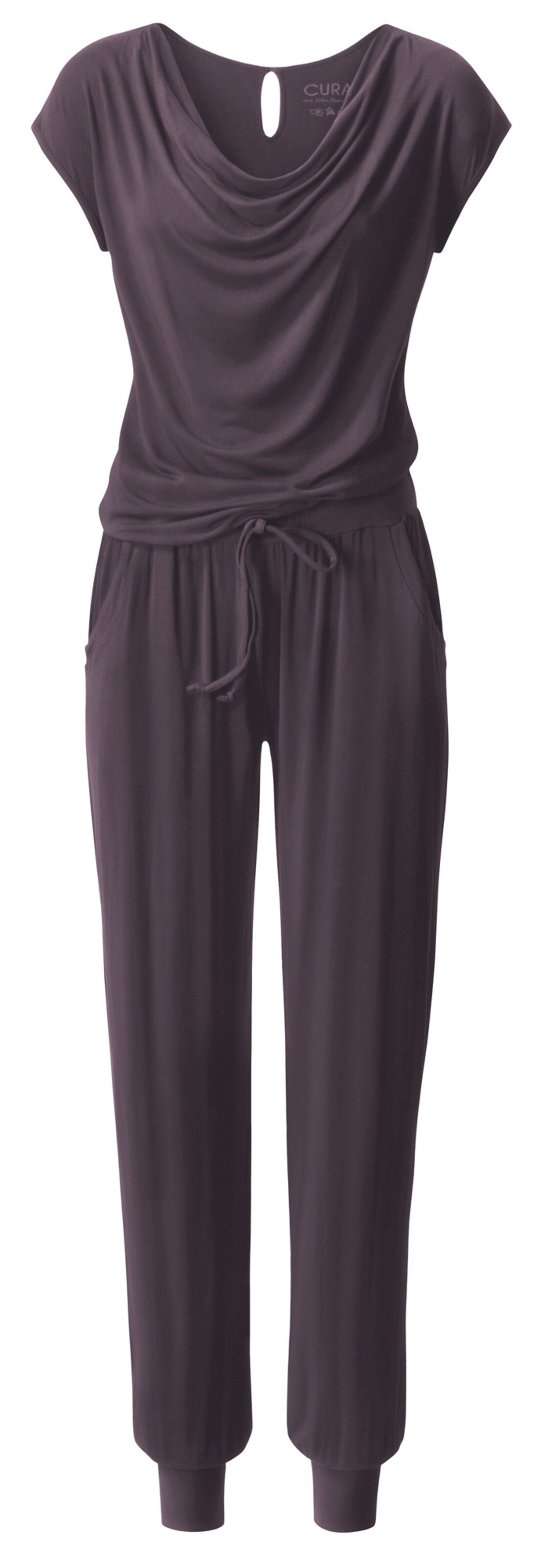 CURARE Yogawear - Jumpsuit in aubergine