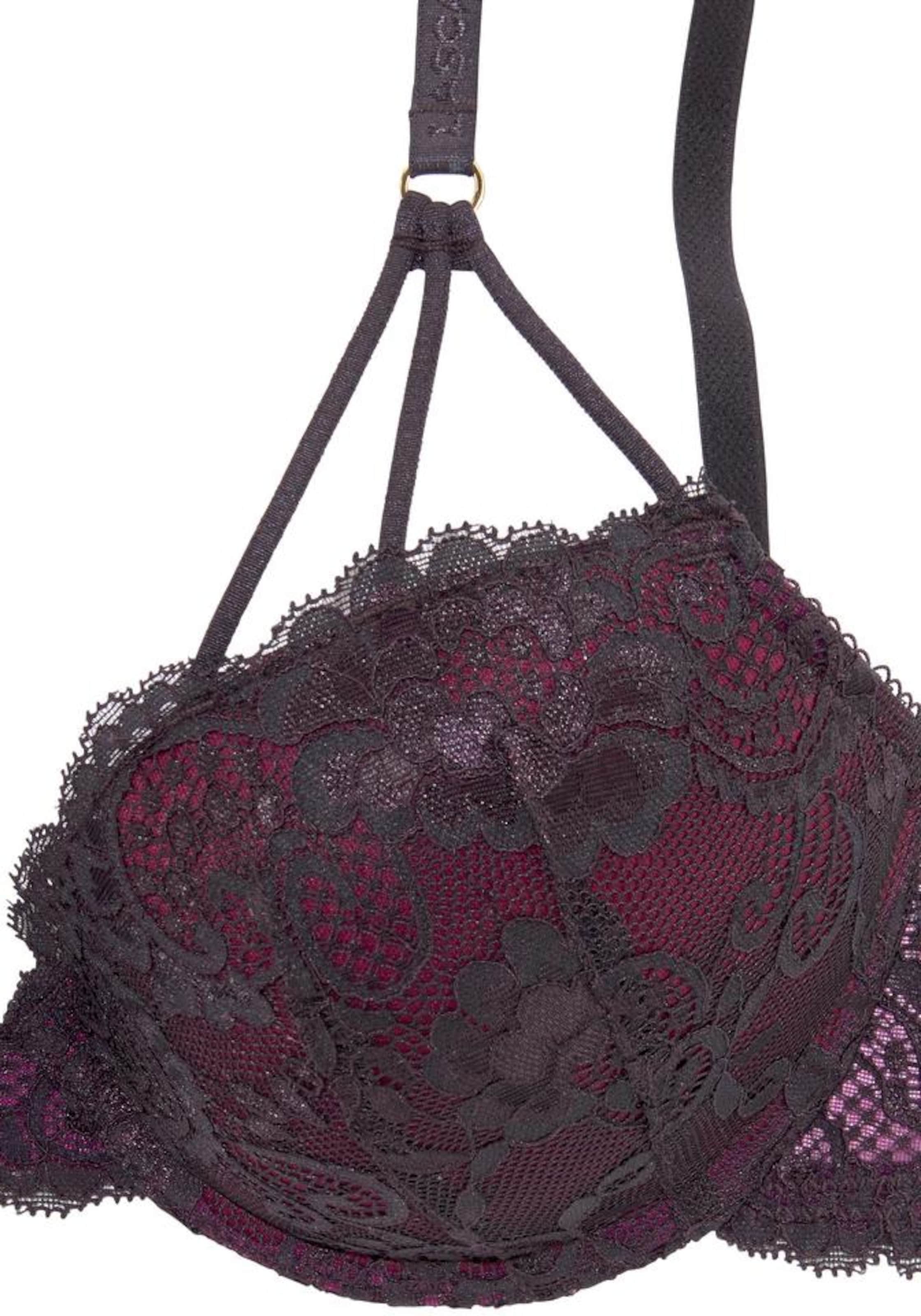 LASCANA Пуш-ап Бюстгальтер в Лиловый